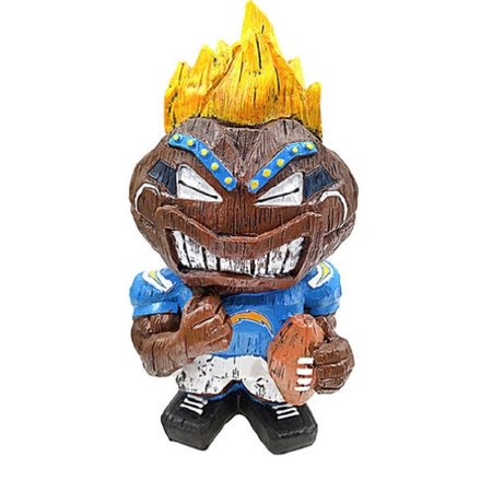 FOREVER COLLECTIBLES Forever Collectibles 9418545360 Los Angeles Chargers Character Tiki - 8 in. 9418545360